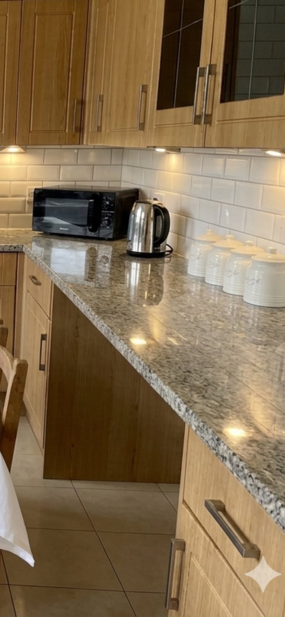 Sparkling clean kitchen